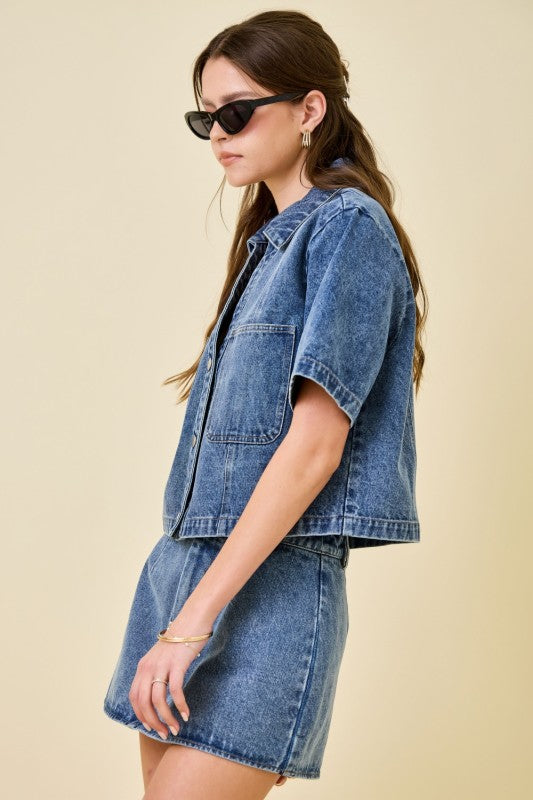 The Downtown Denim Jacket