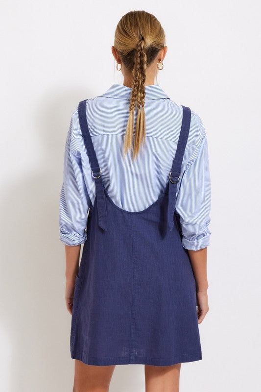 Linen Mini Dress