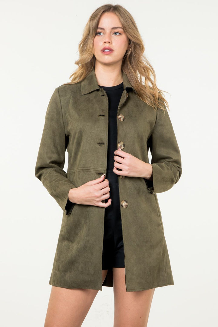 Suede Coat