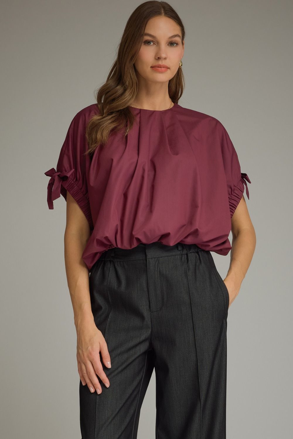 The Merlot Moment Blouse