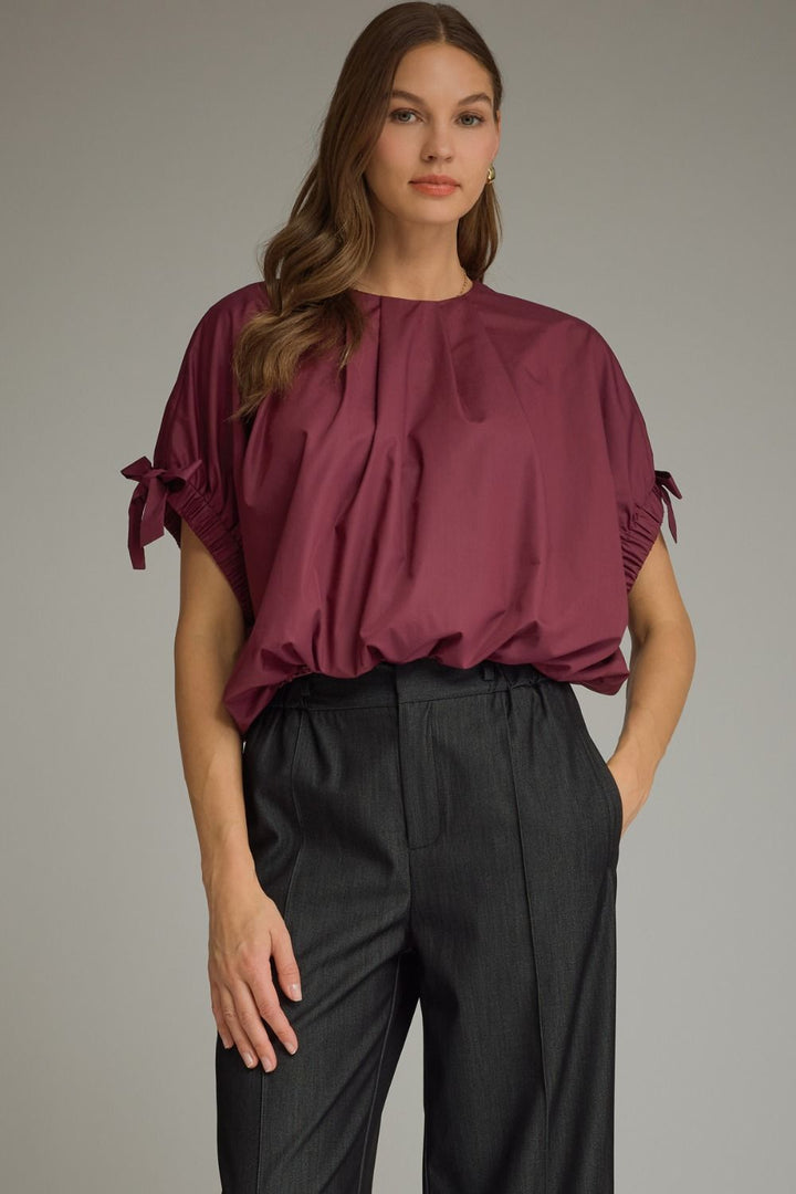 The Merlot Moment Blouse