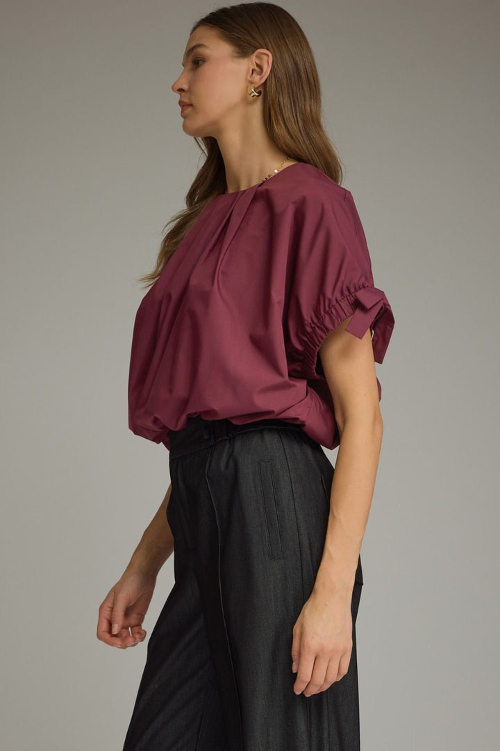 The Merlot Moment Blouse