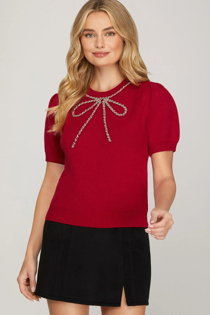 The Classic Bow Sweater