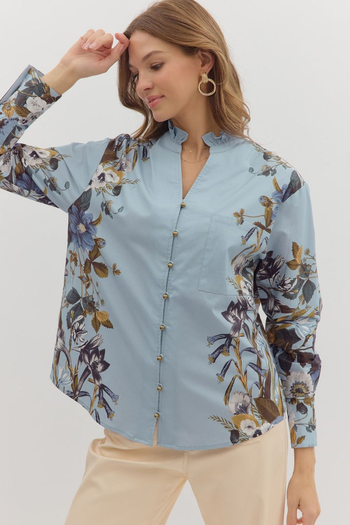 The Chambray Top