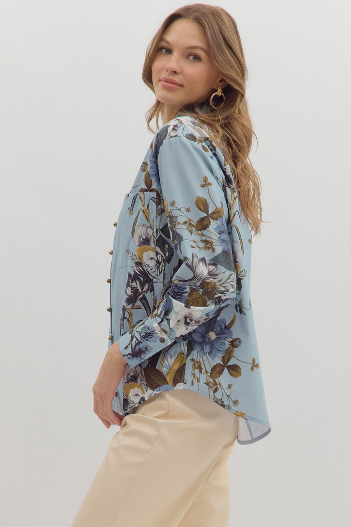 The Chambray Top