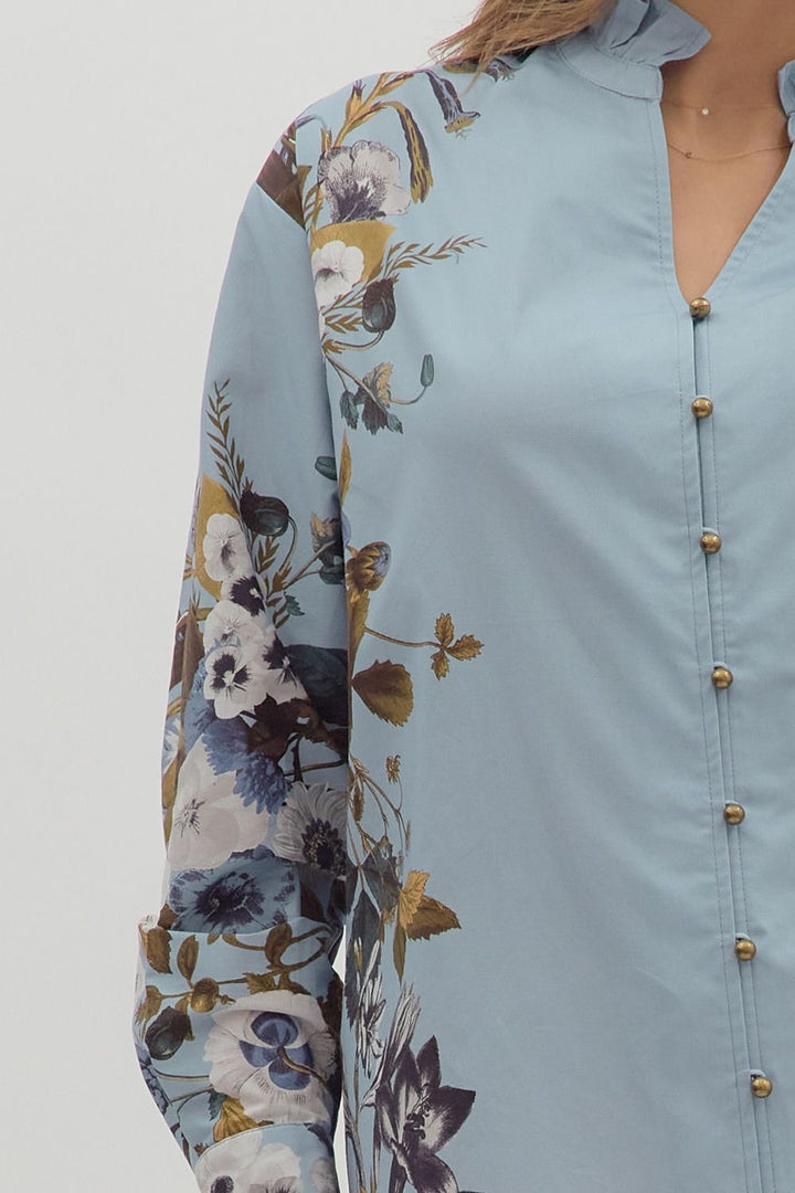 The Chambray Top
