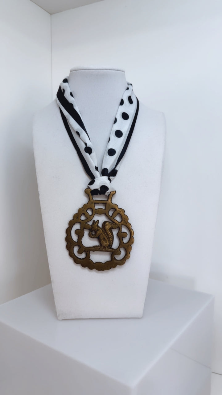 Vintage Scarf Necklace