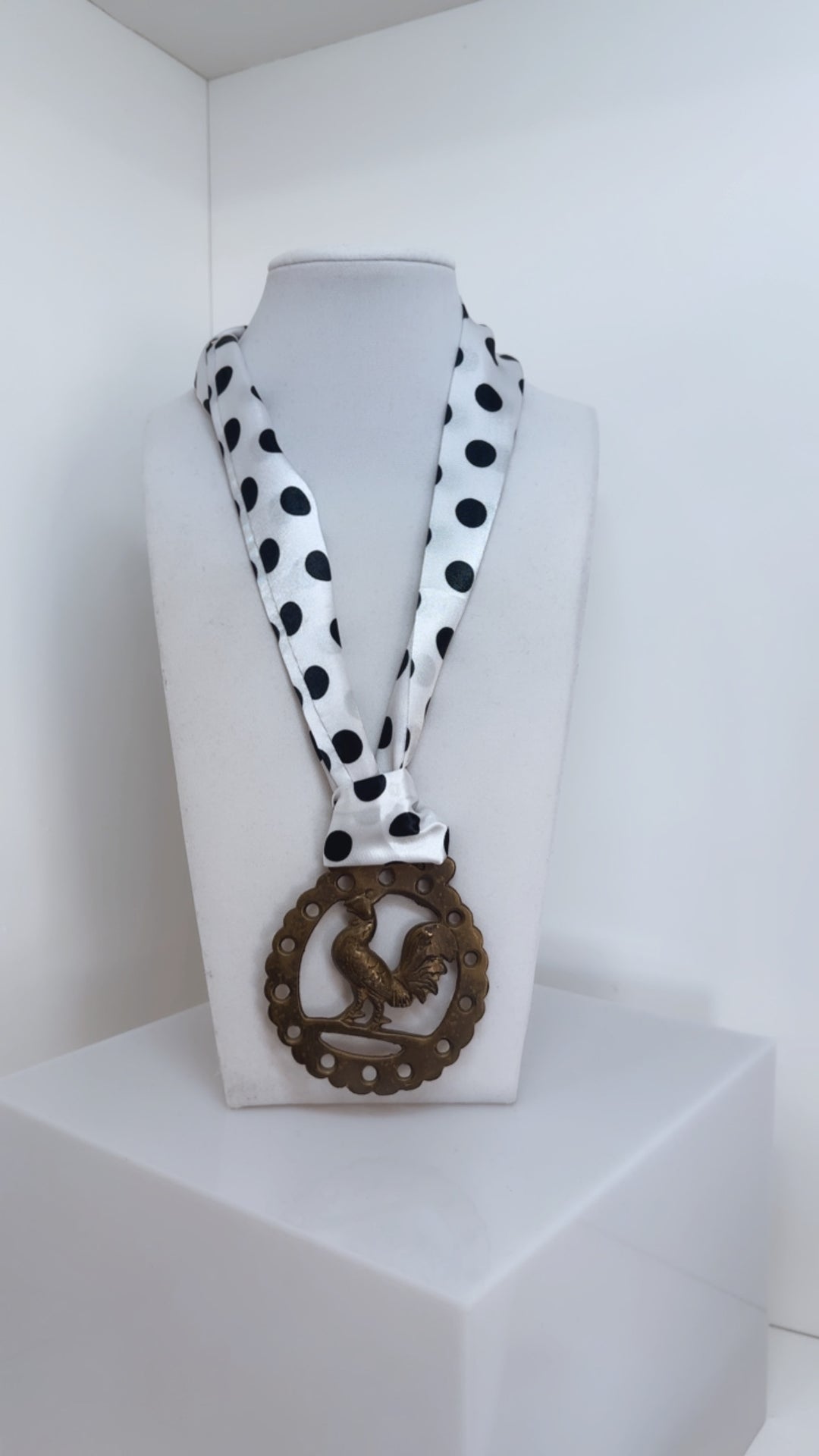 Vintage Scarf Necklace