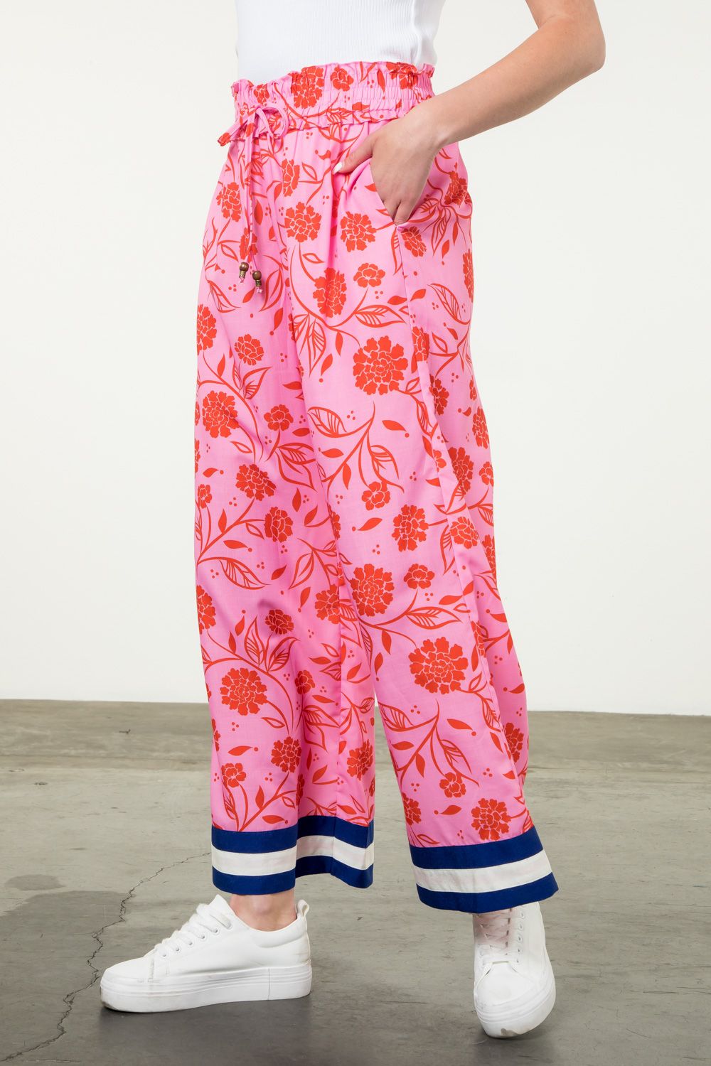 The Pink Peony Pants