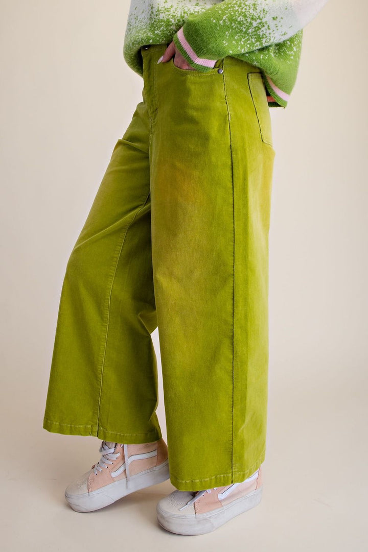 The Olive You Wide Leg Pants