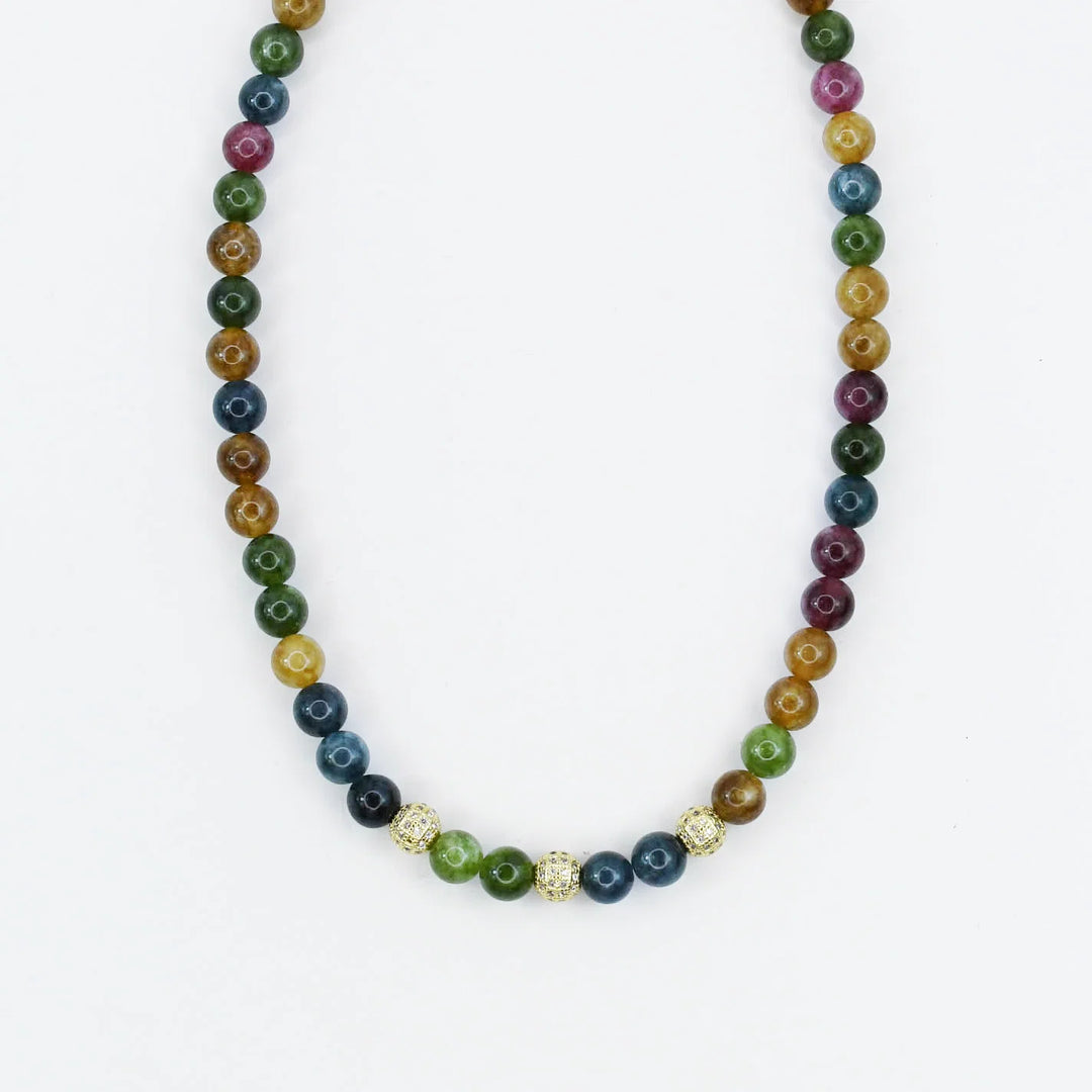 Eternal Color Gemstone Necklace