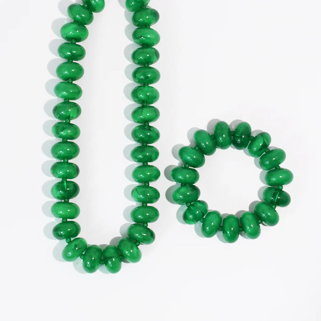 Sugar Bead Green Set