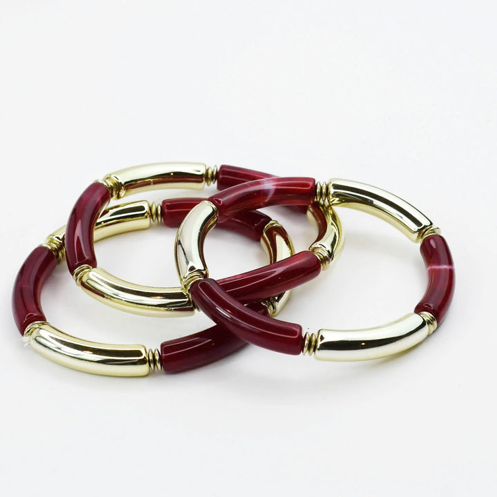 Live a Little Skinny Stretch Bracelet Set