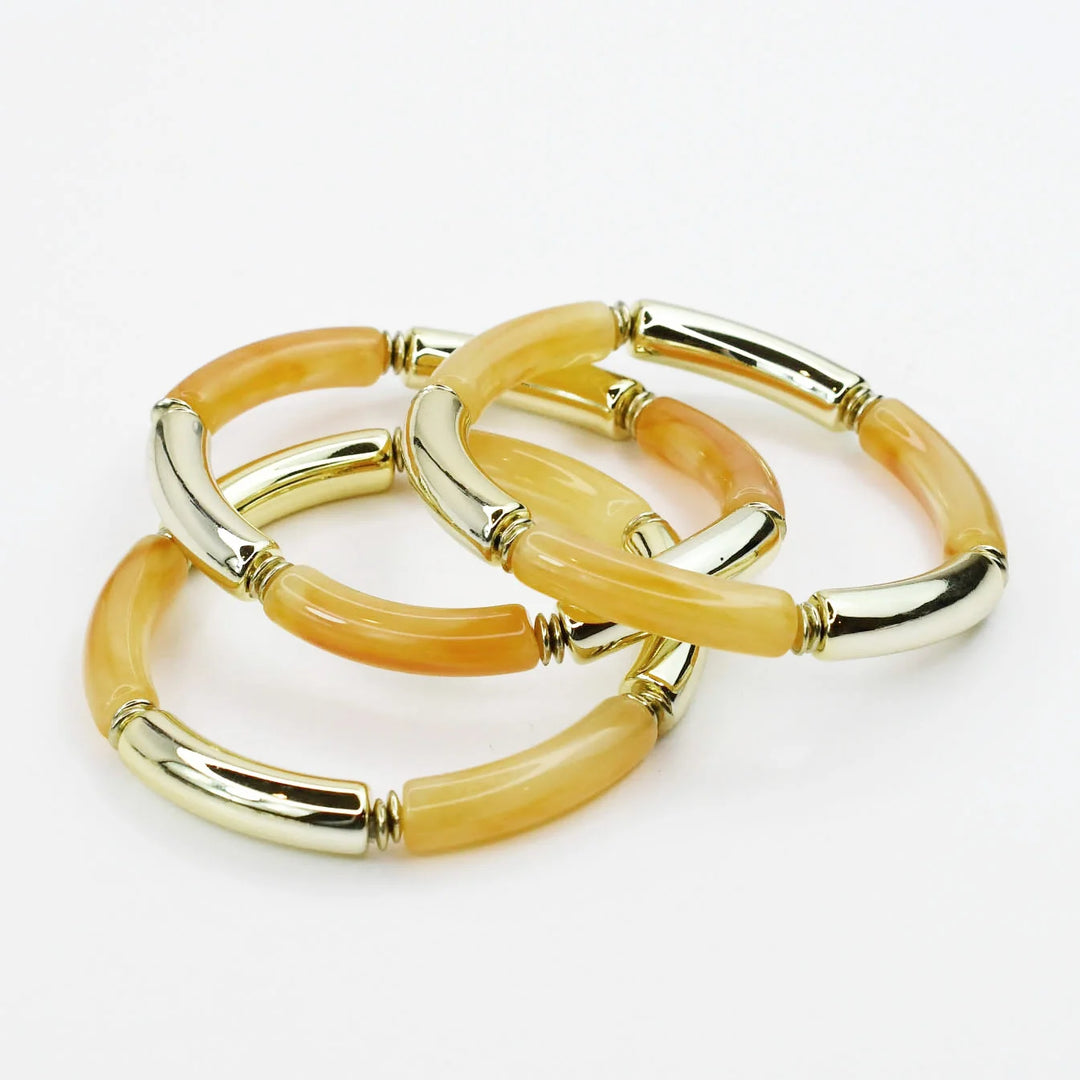Live a Little Skinny Stretch Bracelet Set