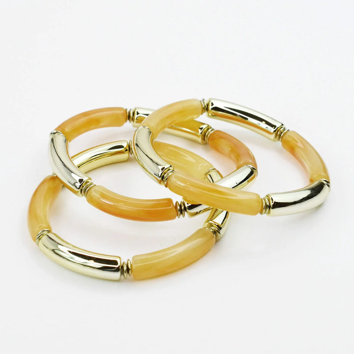 Live a Little Skinny Stretch Bracelet Set