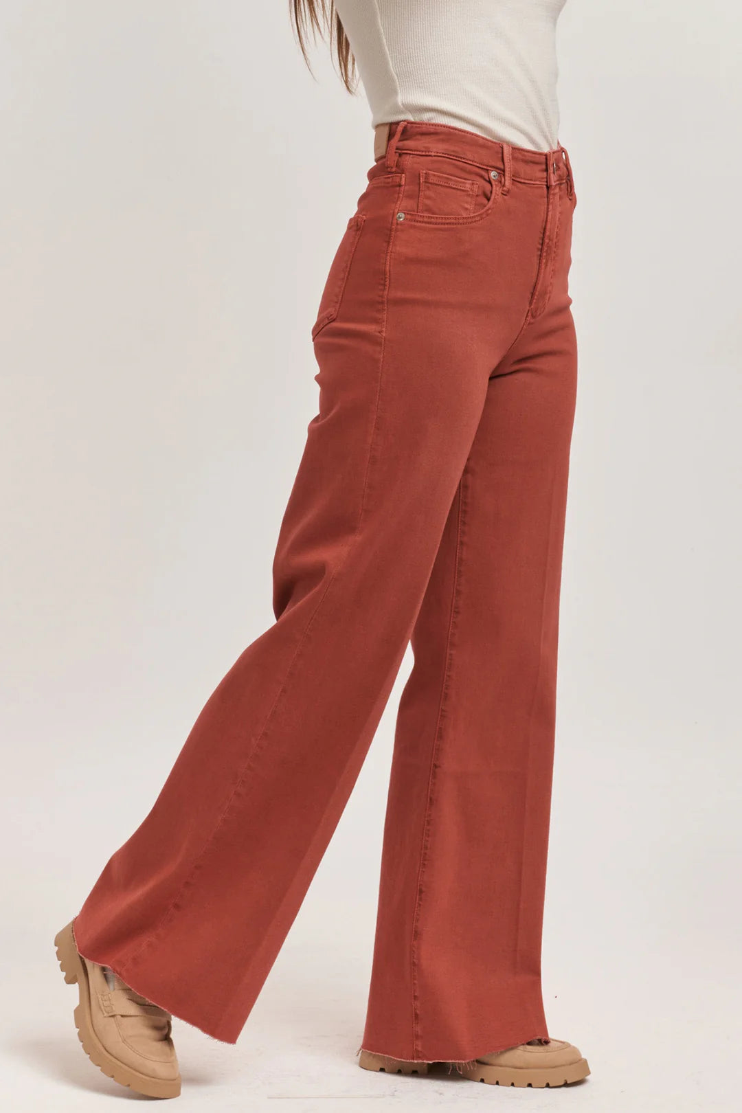 FIONA HIGH RISE WIDE LEG JEANS