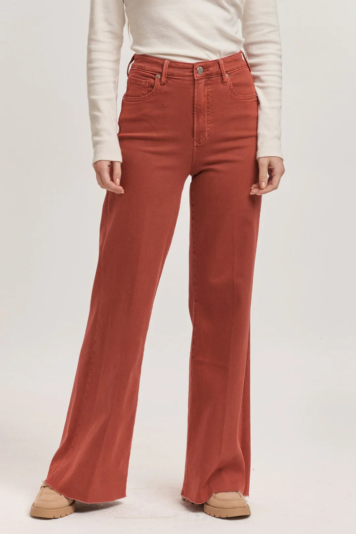 FIONA HIGH RISE WIDE LEG JEANS