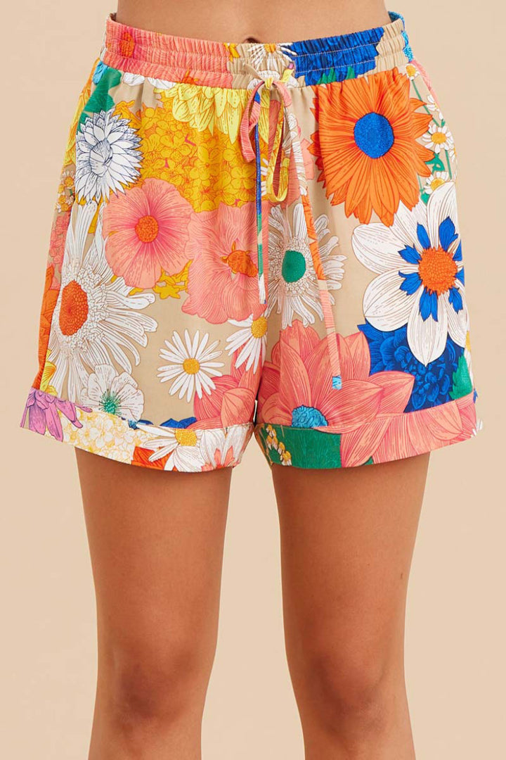 The Tropical Print Shorts