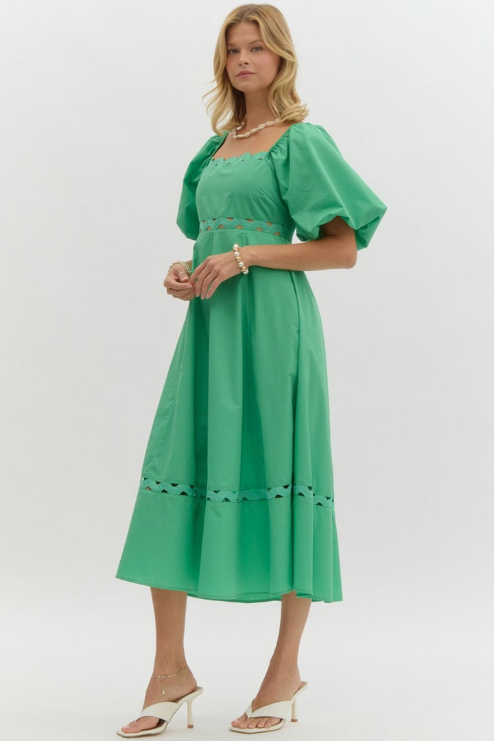 The Green Escape Dress