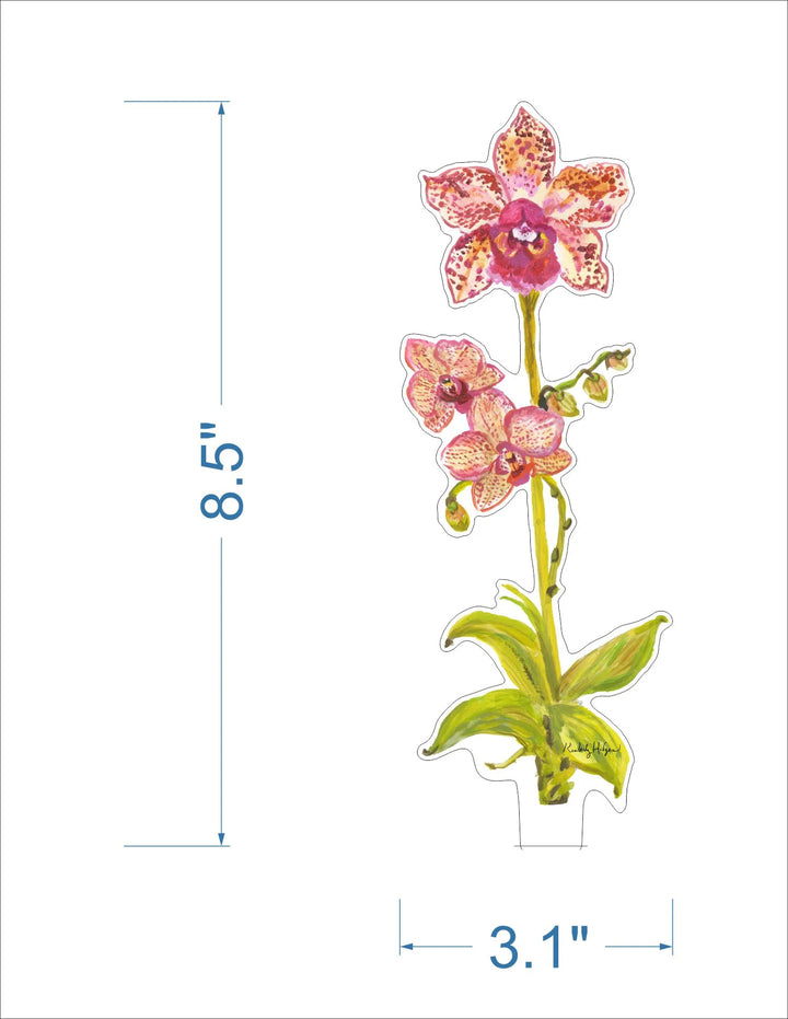 Leopard Orchid Acrylic Floral/Stand Sold Separately
