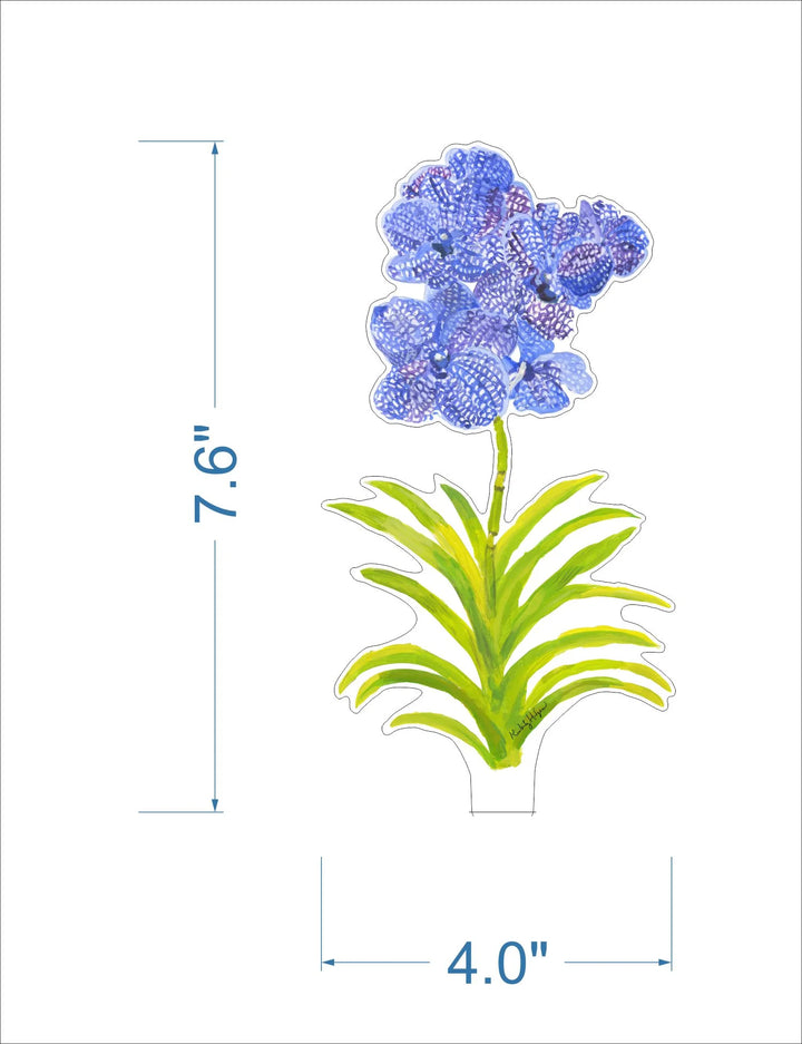 Vanda Orchid Acrylic Floral/Stand Sold Separately