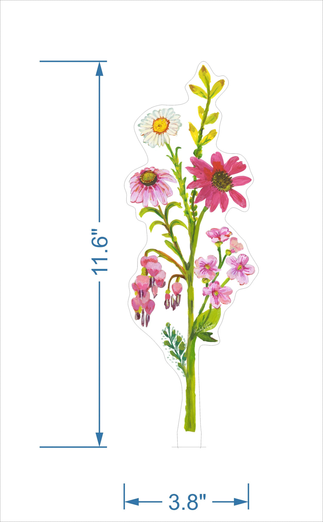 Meadow Flower Acrylic Floral/Stand Sold Separately