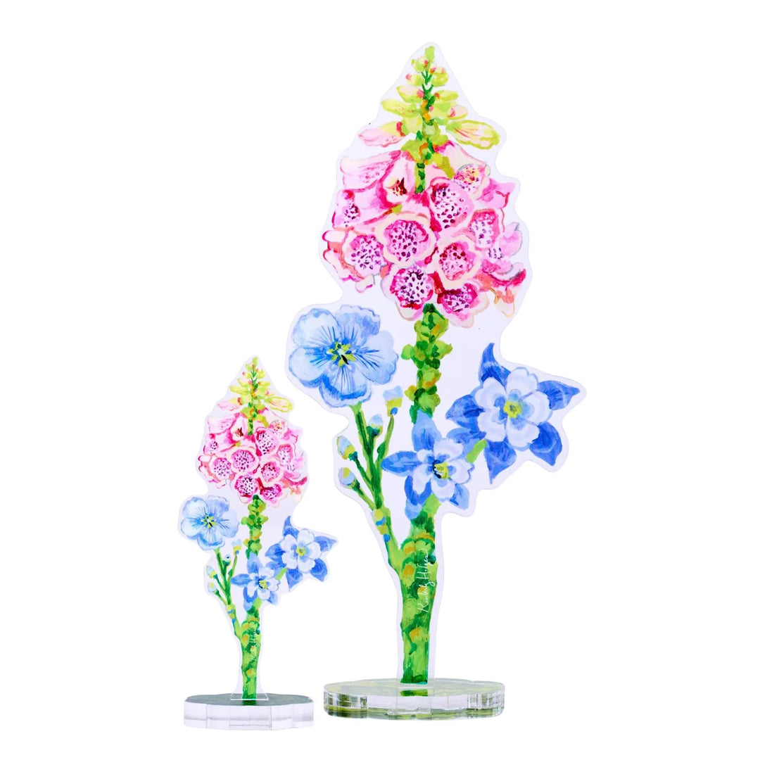 Foxglove Flower Acrylic Floral/Stand Sold Seperate