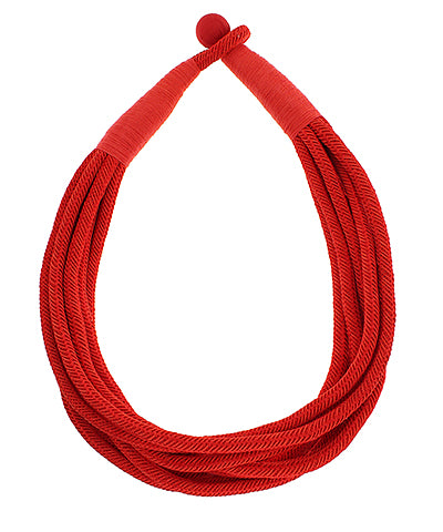 Layered Rope Necklace (Multiple Colors)