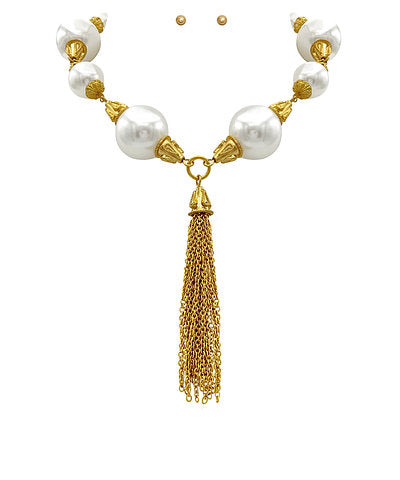 The Southern Socialite Tassel Necklace