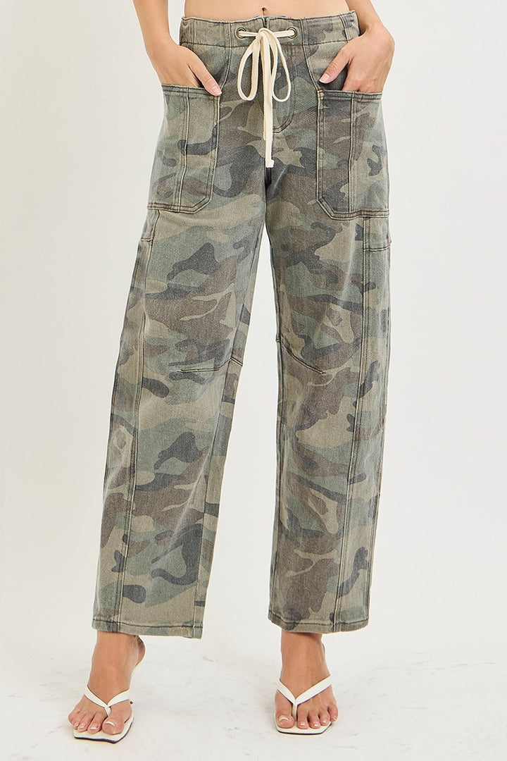 The Camo Barrel Denim