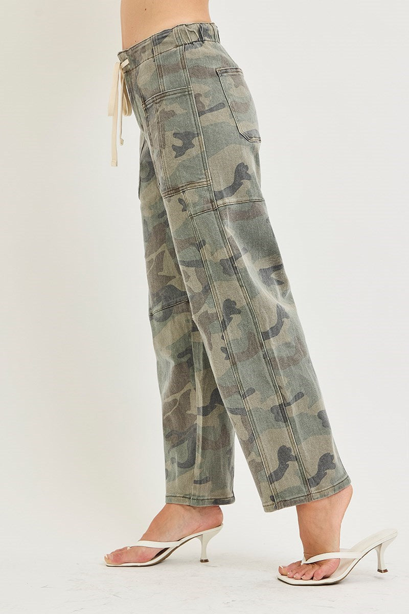 The Camo Barrel Denim