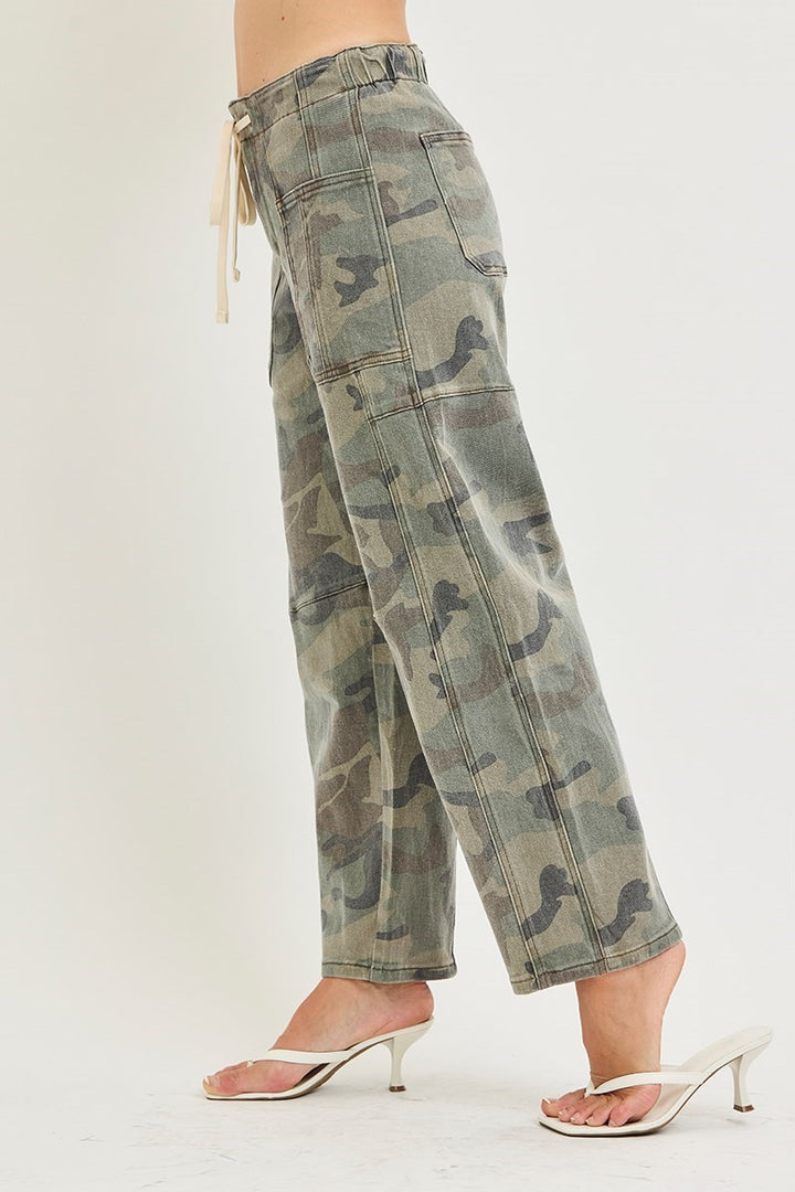 The Camo Barrel Denim