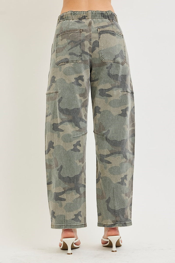 The Camo Barrel Denim