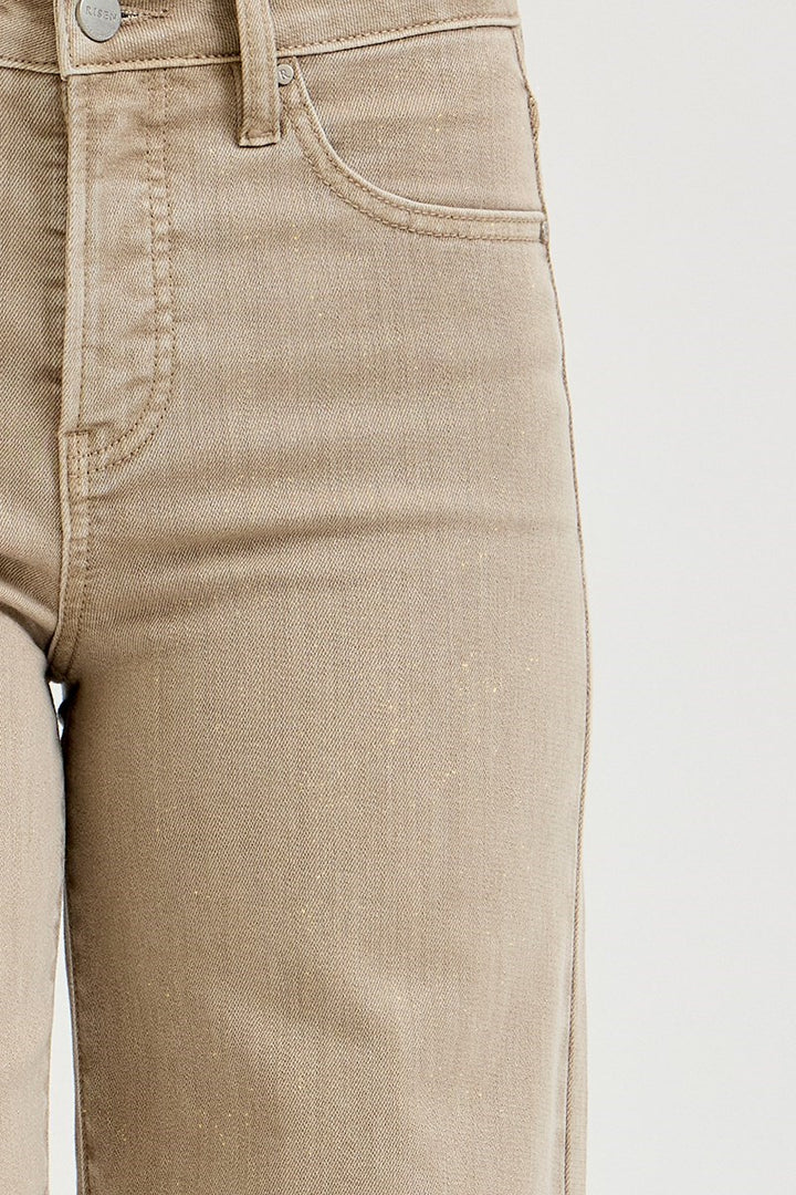 The Lurex Taupe Denim