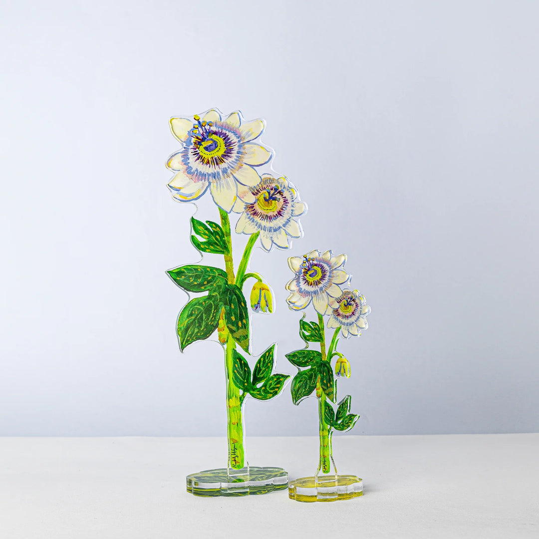 Passion Flowers Acrylic Floral/SM (Stand Sold Separately)