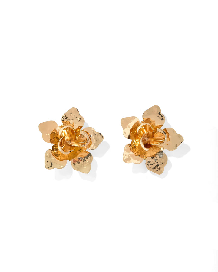 Maxine Statement Earrings - Gold
