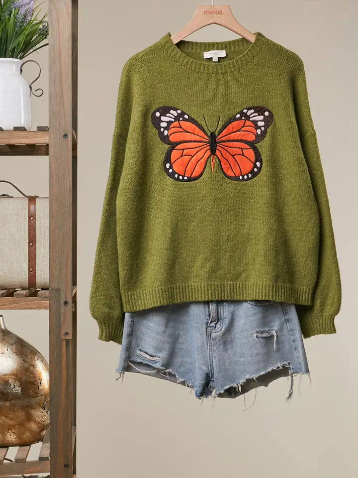 The Monarch Moment Sweater