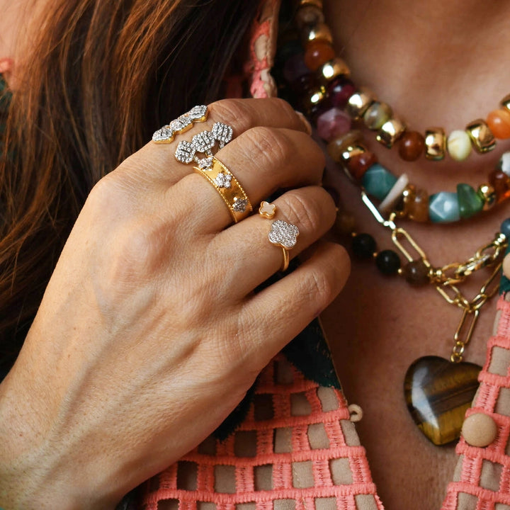 The Infinity Chic Ring
