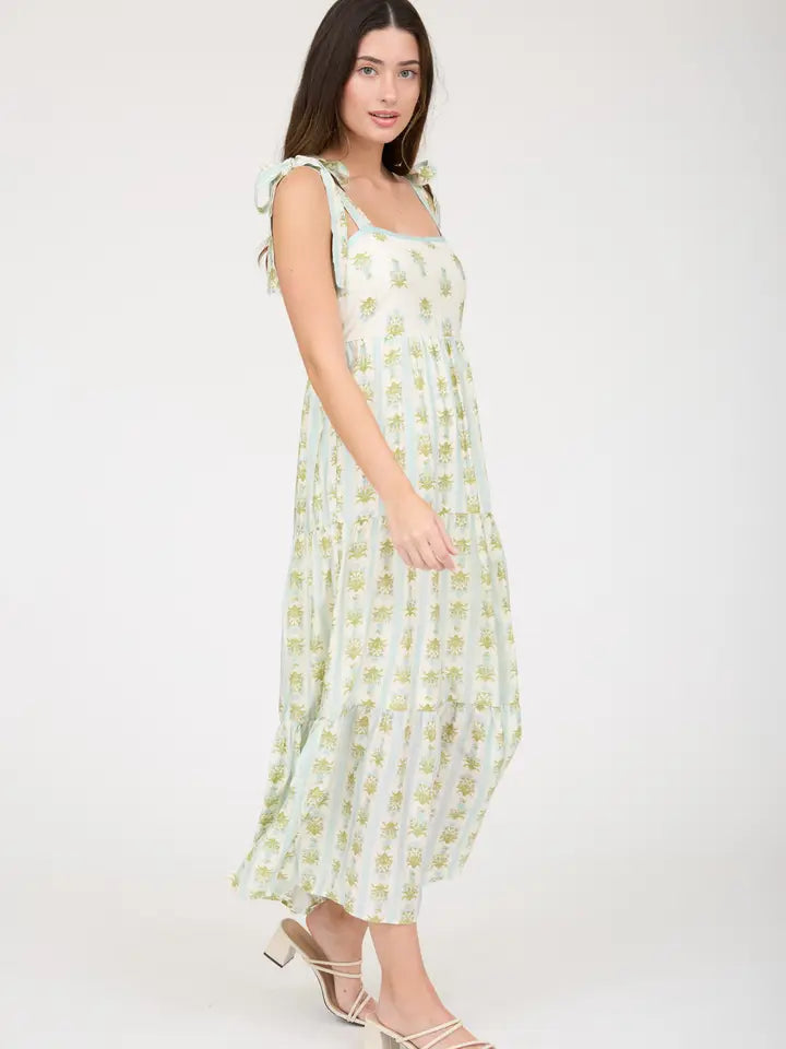 The Meadow Mist Midi Dress