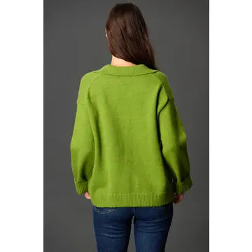The Knit Moss Sweater