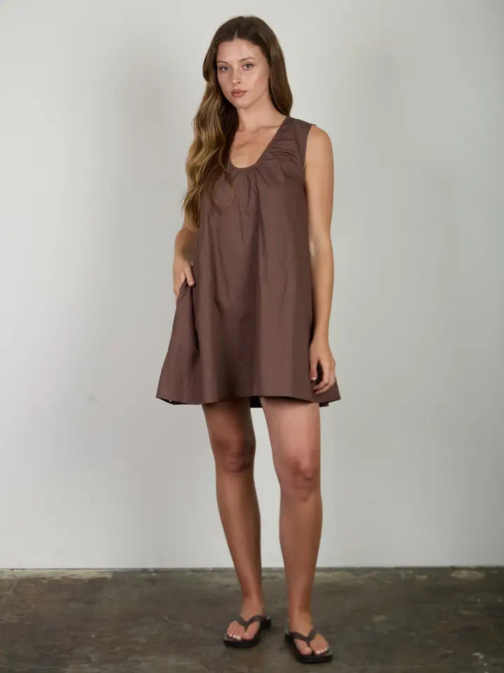 The Chestnut Charm Dress