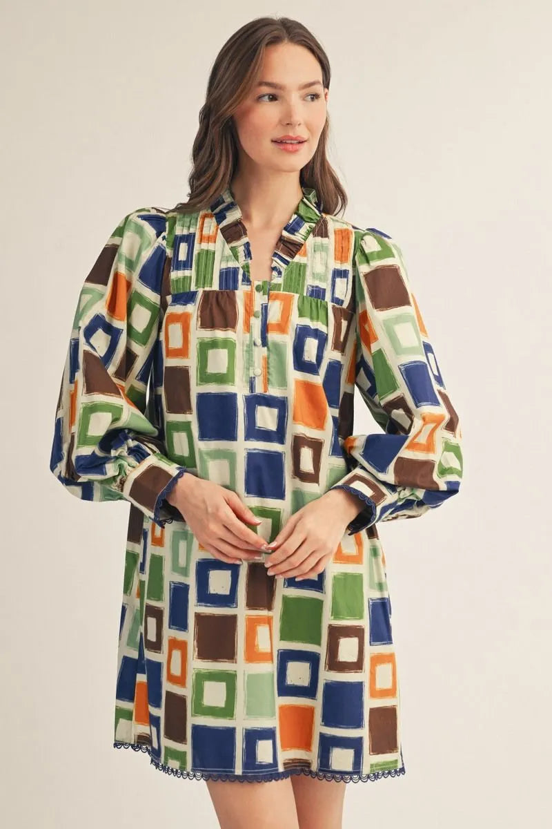The Cora Blue dress