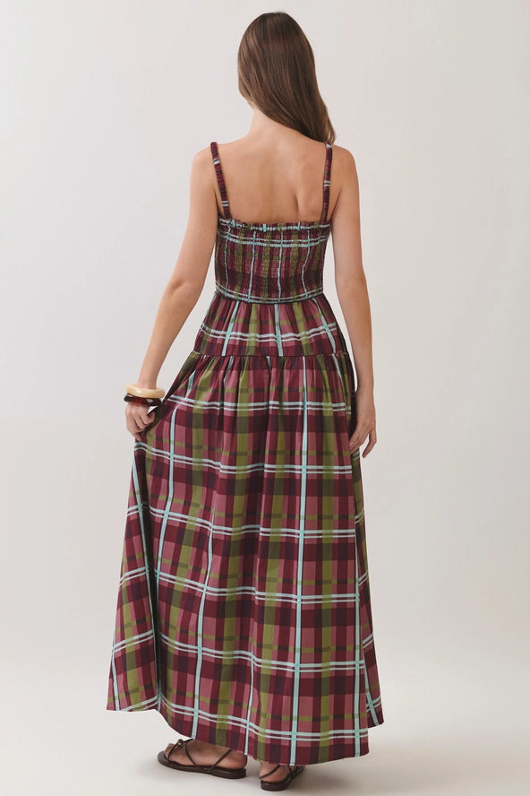 The Plaid About You Maxi Dress