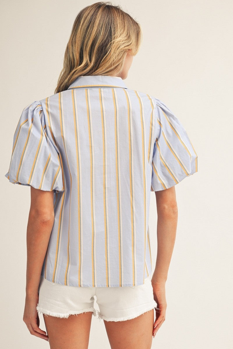 The Western Stripe Top