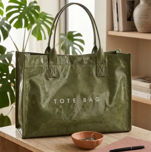 Vinyl Tote Bag (Multiple Colors)