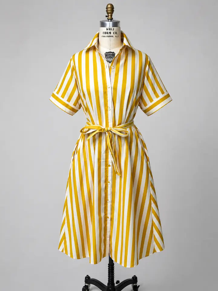 The Elodie Classic Shirt Dress