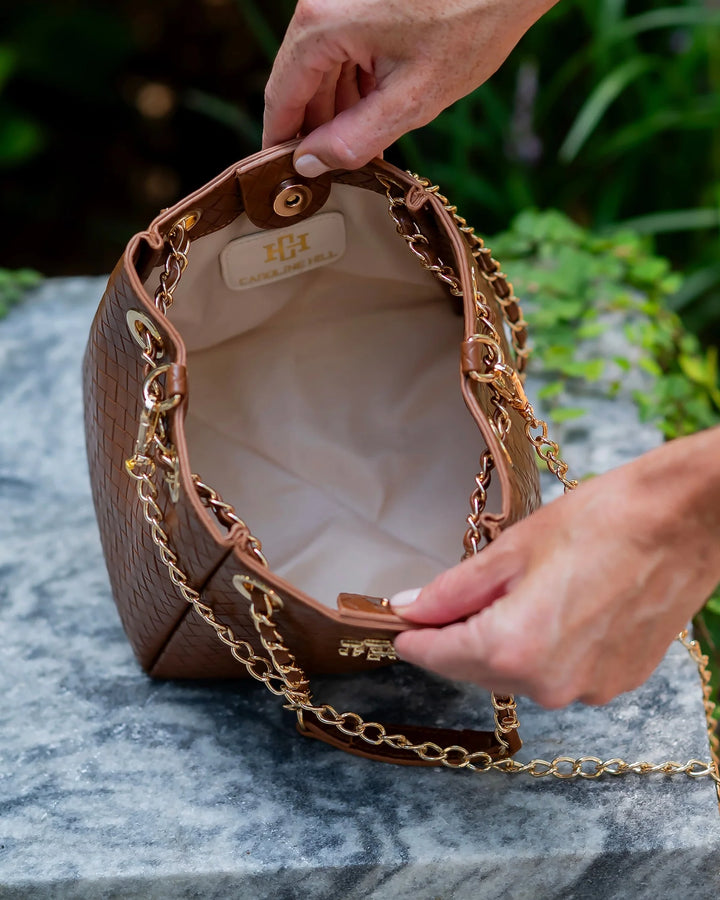 Lainey Mini Tote Saddle EO