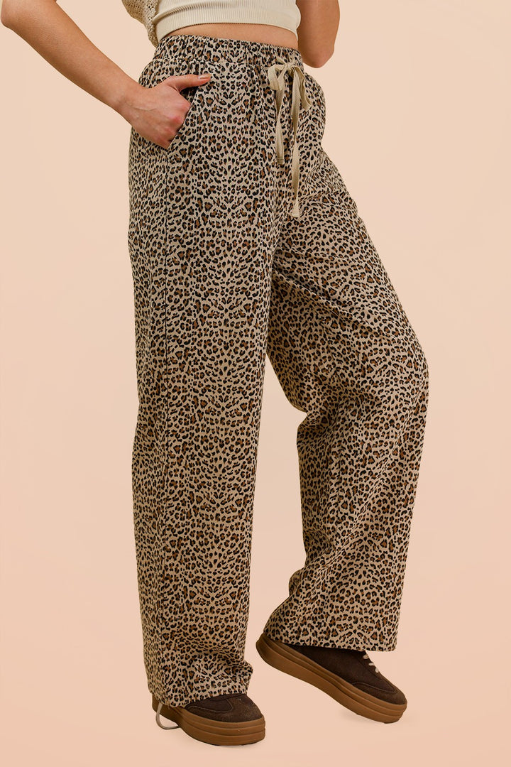 The Spotted Ease Pants