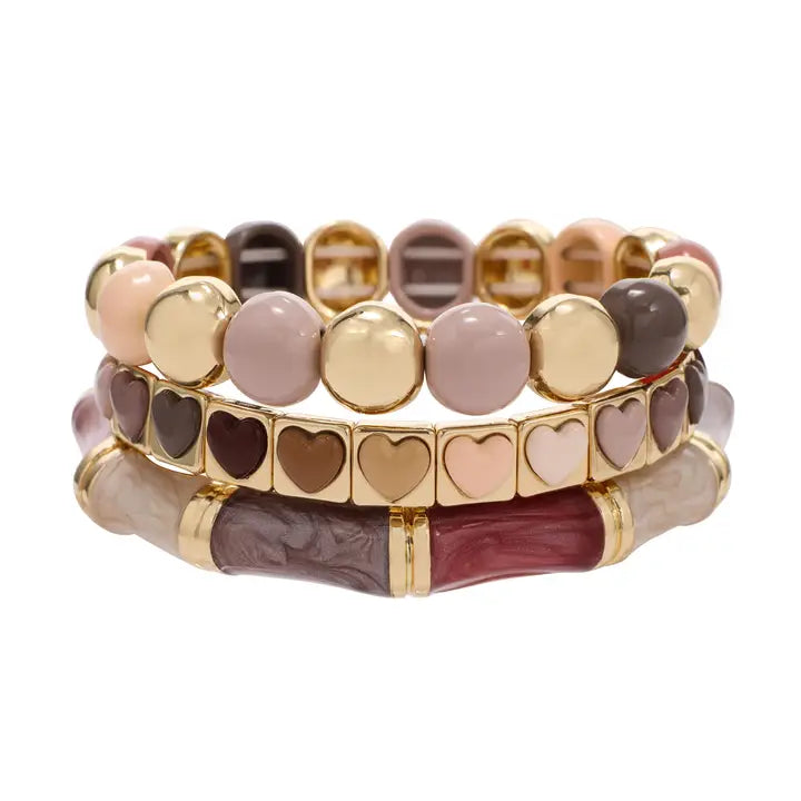 Chic Neutral Stack Set