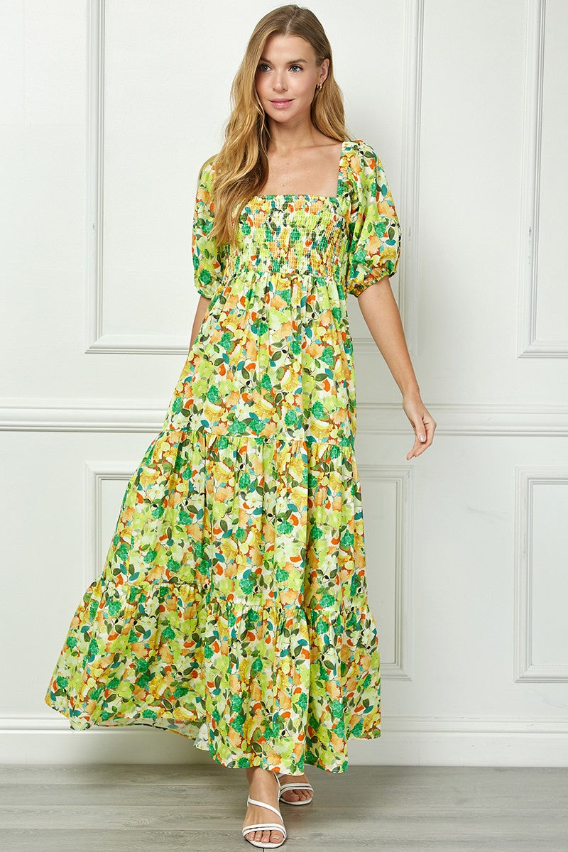 The Citrus Bloom Dress